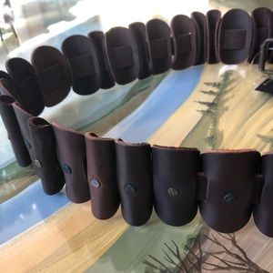 Italian Belt Antoniazzi Brown